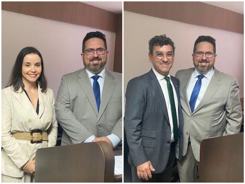 PaisagemPosse da Administração Superior e da equipe auxiliar de gestão da DPE/MA