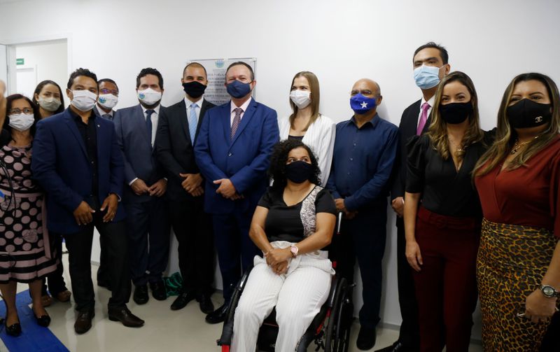 PaisagemInauguração das novas instalações do Núcleo do Idoso, Pessoa com Deficiência e da Saúde