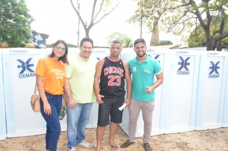 PaisagemDPE e Cemar entregam geladeiras para comunidades