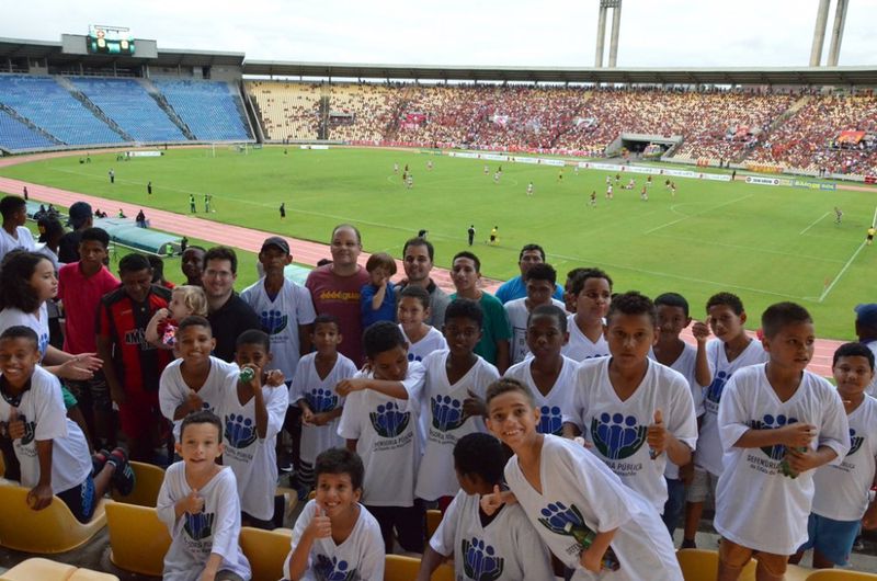 PaisagemAção projeto Torcedor Mirim